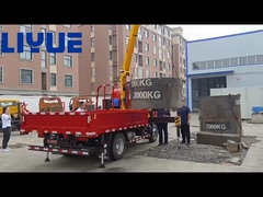 Small Hydraulic 3 Ton Truck Mounted Crane For Construction Lifting